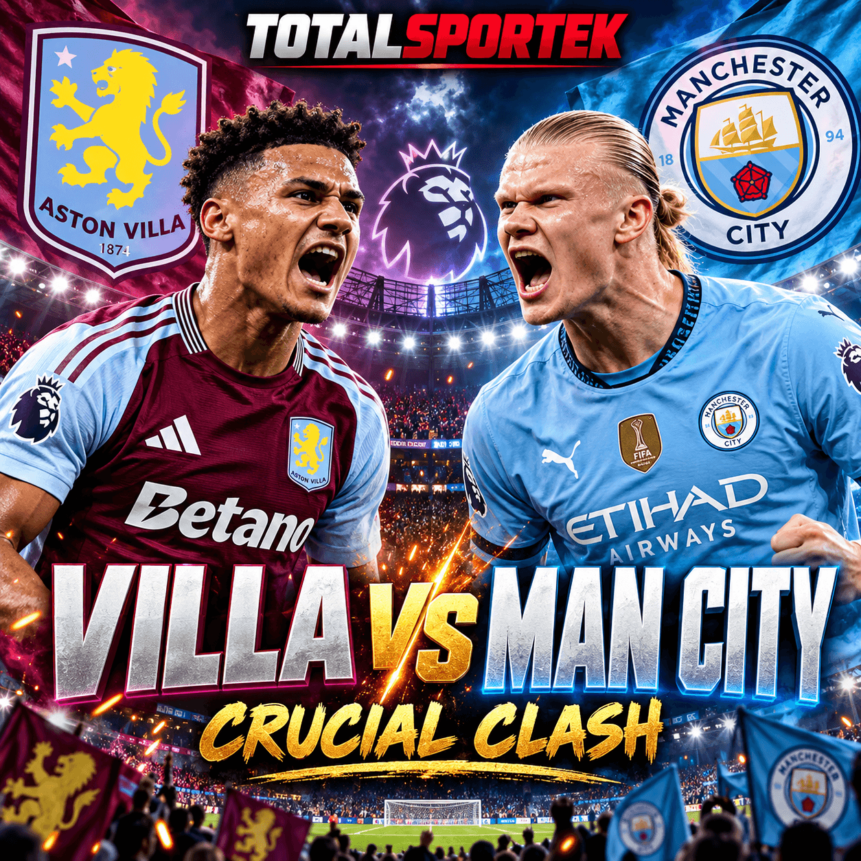 Can Aston Villa Challenge Manchester City Totalsportek Preview of a Crucial Clash